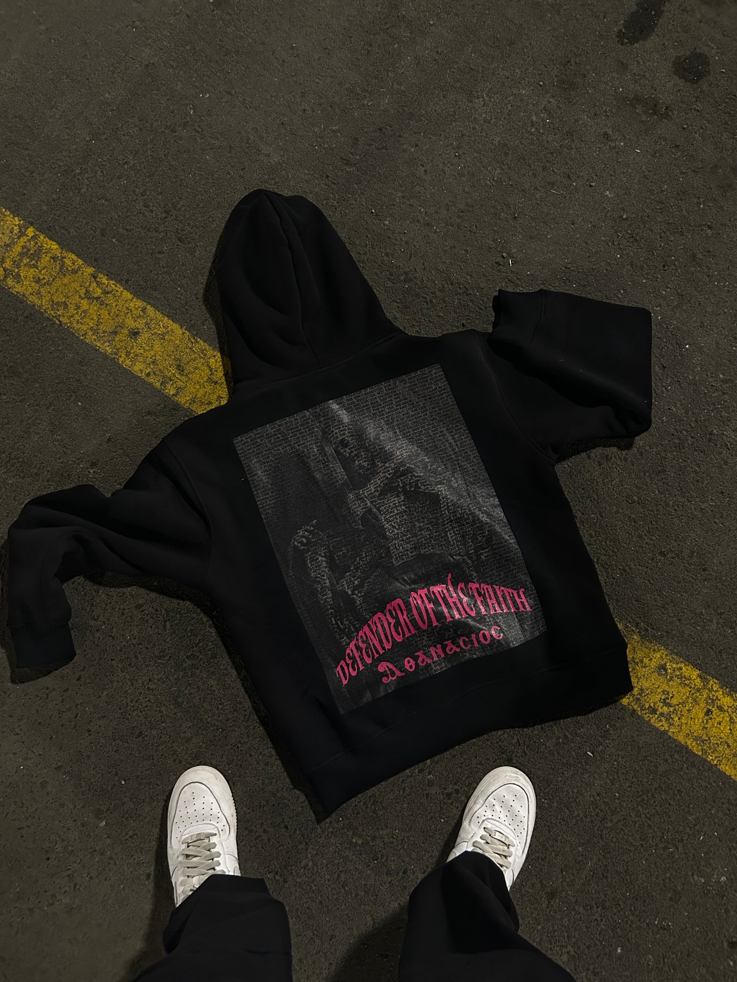 "Defender of the Faith" Oversized Hoodie