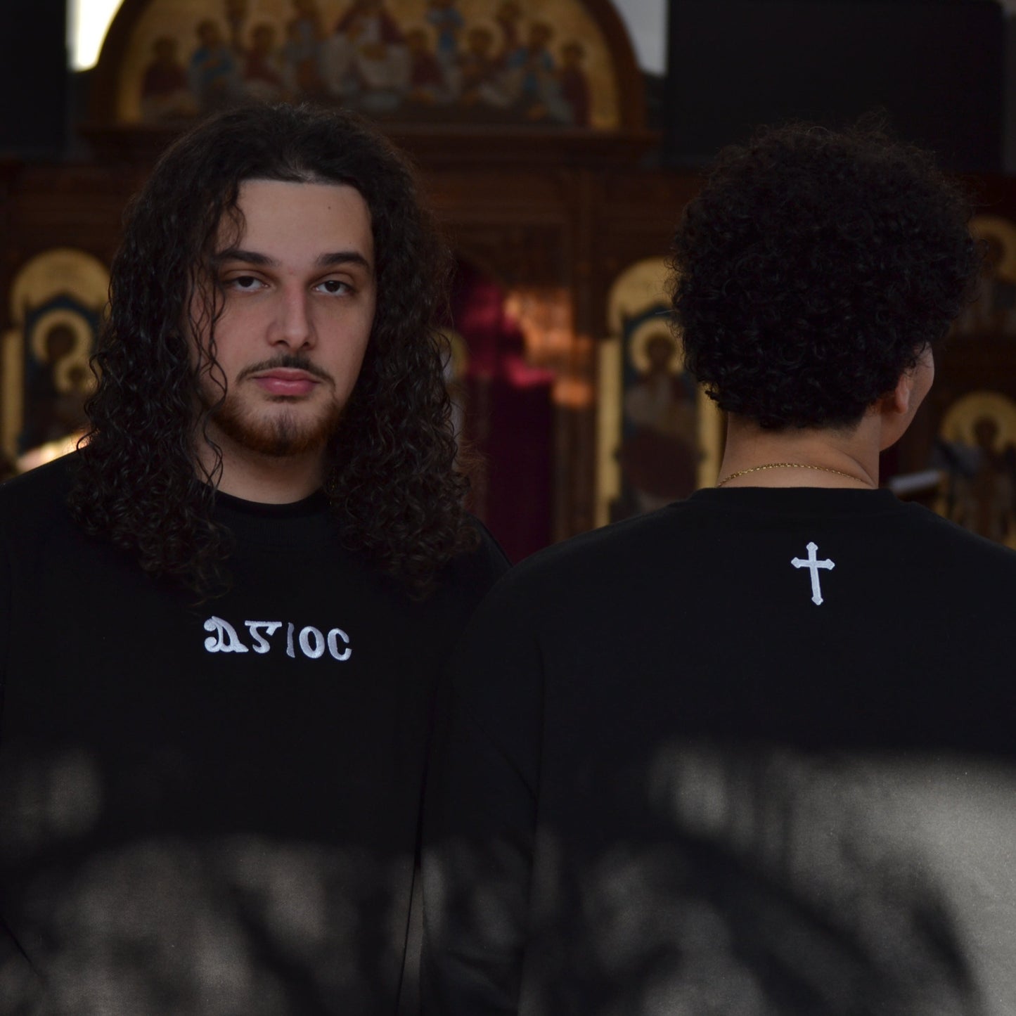 Agios basic Embroidered Sweater